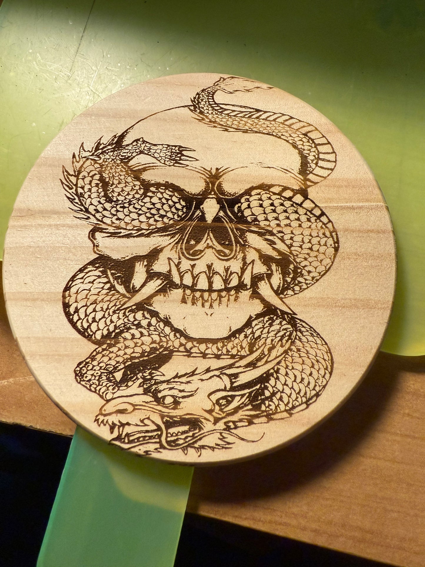 4” Wooden coasters
