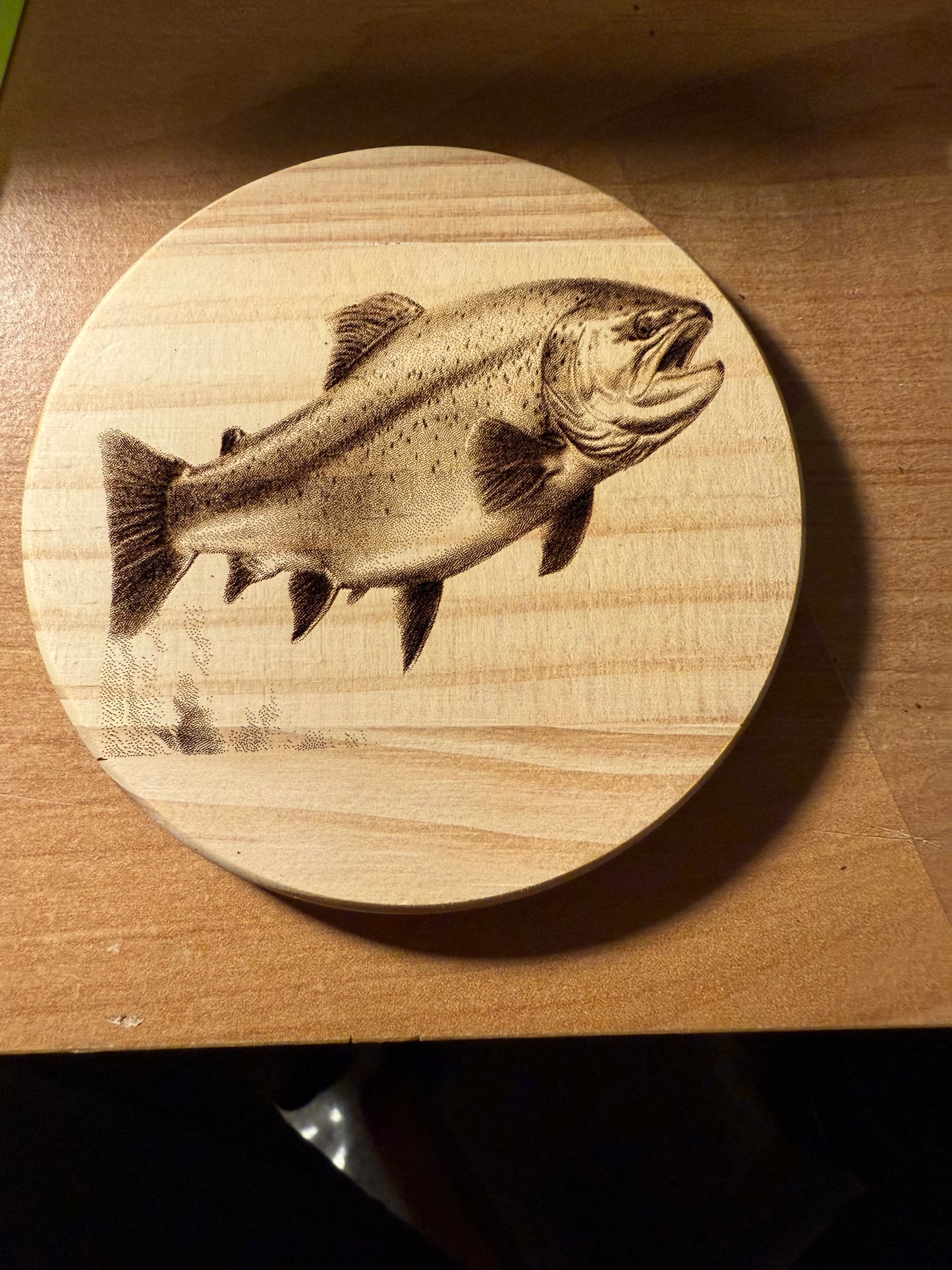 4” Wooden coasters