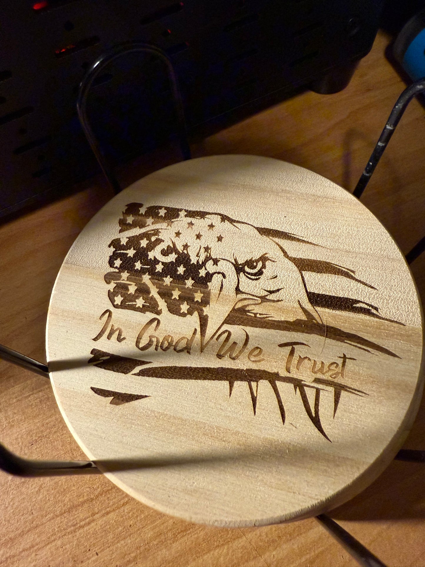 4” Wooden coasters