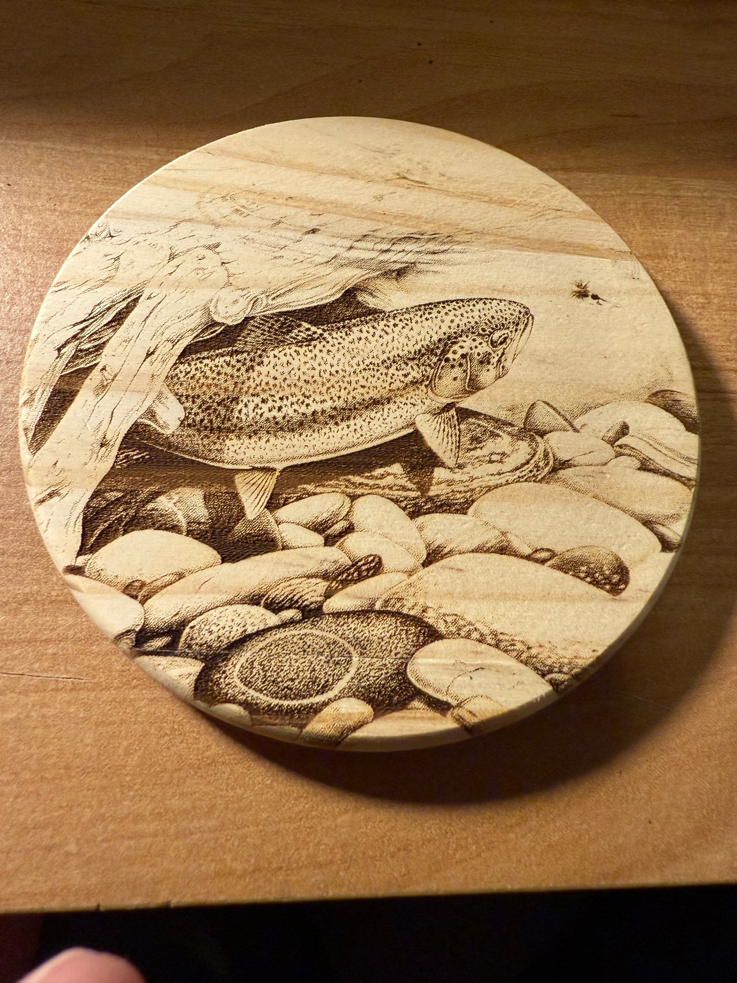 4” Wooden coasters